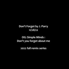 Simple Minds Don't You Forget About Me_JParry