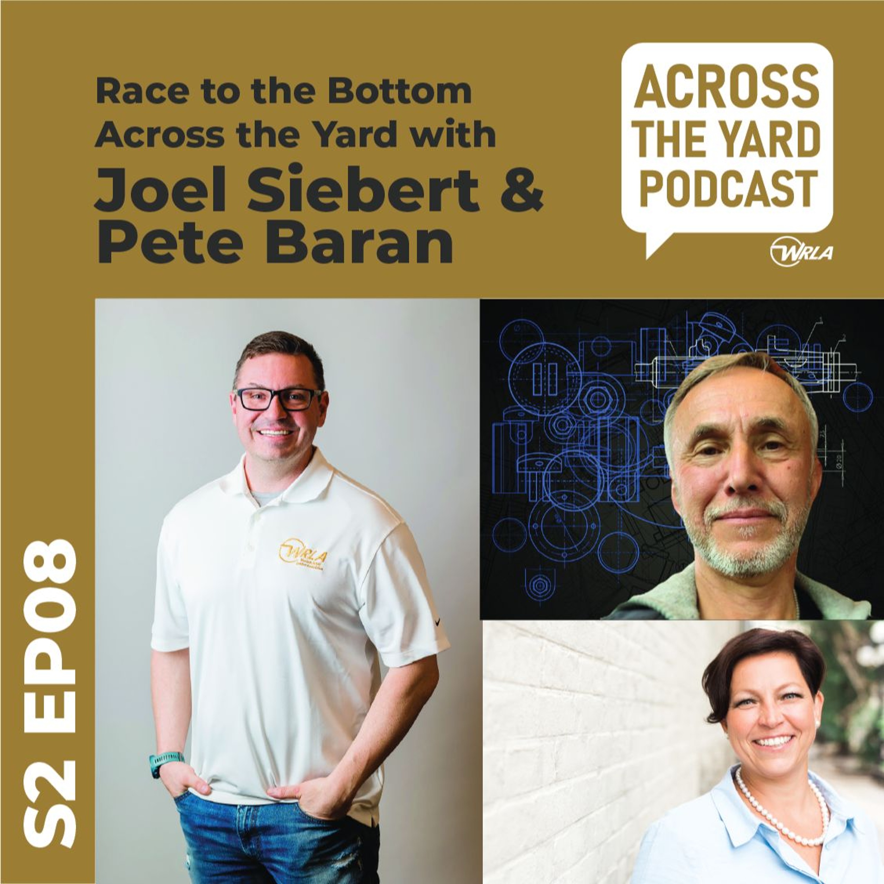 Across The Yard with Joel and Pete: Race To The Bottom (s2e08) episode artwork