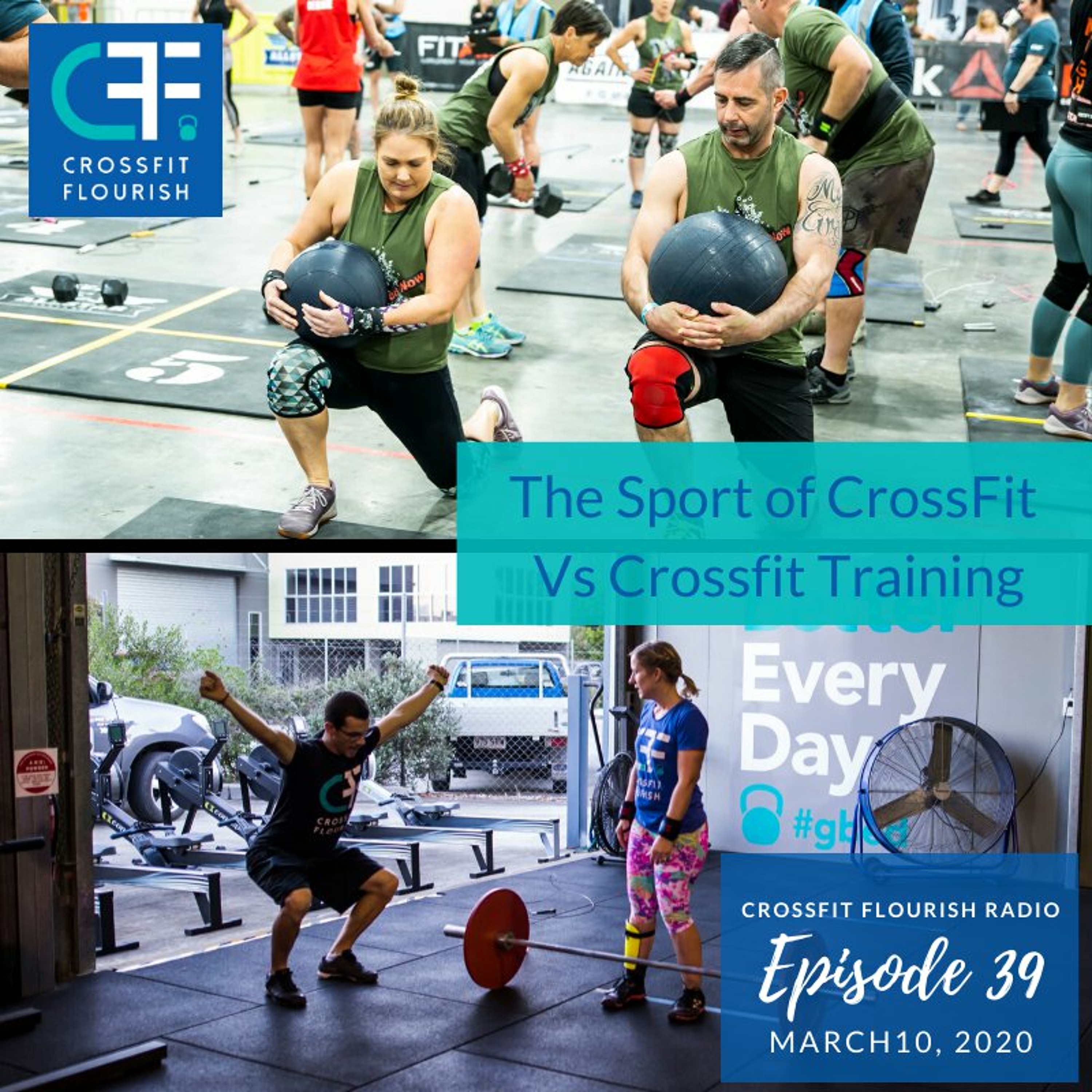 The Sport of CrossFit Vs CrossFit Training episode artwork