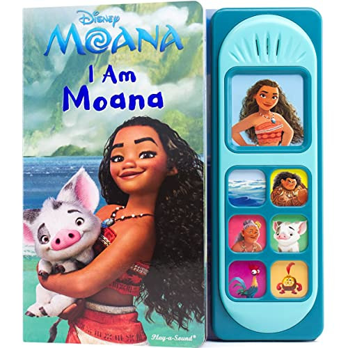 Read KINDLE 📚 Disney Moana - I Am Moana Little Sound Book - PI Kids (Disney Moana: P