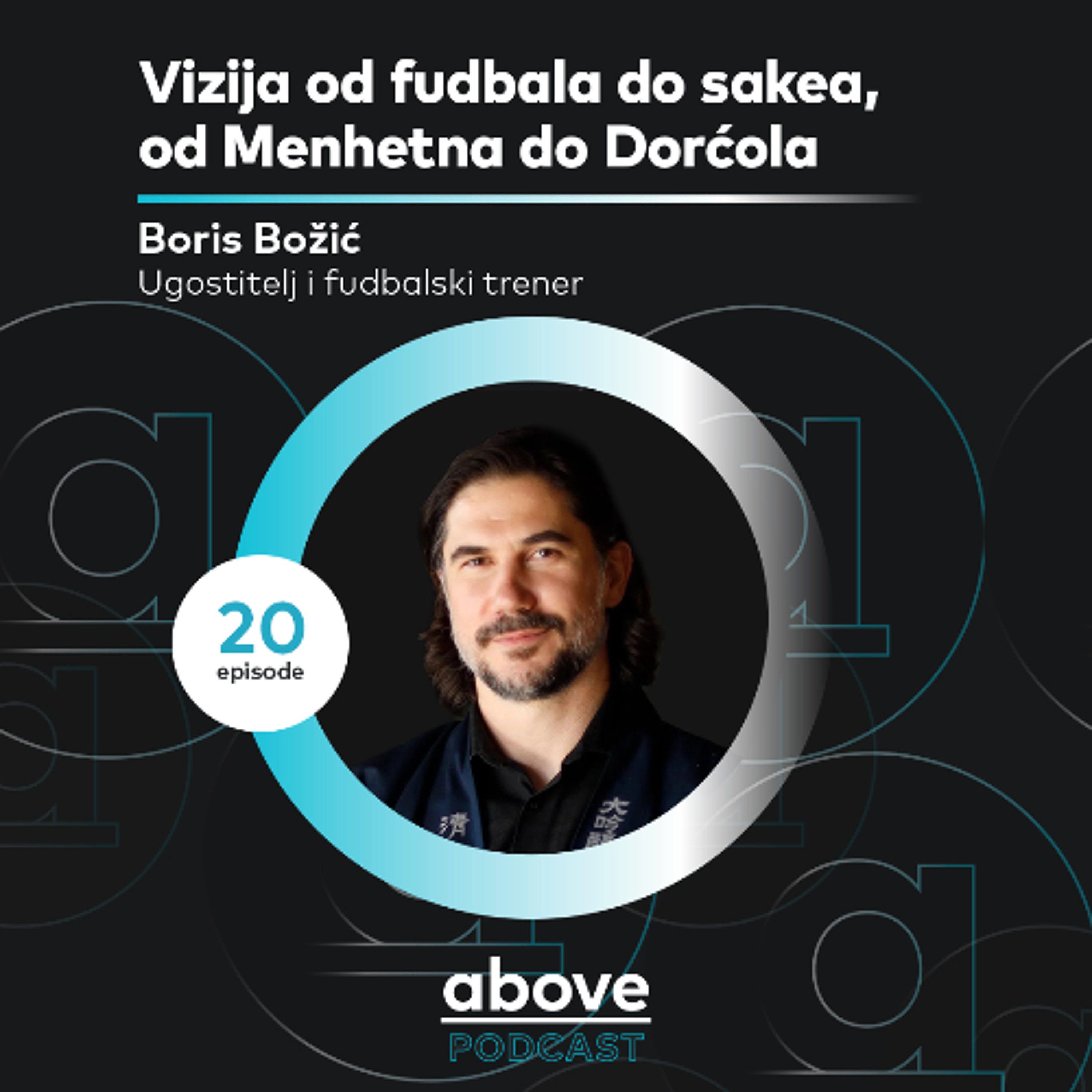 Vizija od fudbala do sakea, od Menhetna do Dorćola I Boris Božić I Above EP 20 episode artwork
