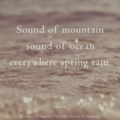 Sound Of Mountain ( Naviarhaiku 487 )