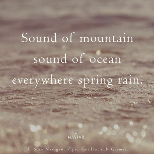 Sound Of Mountain ( Naviarhaiku 487 )
