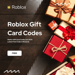 100% Working Roblox Gift Card Codes Free Unused Today [Updated 2025