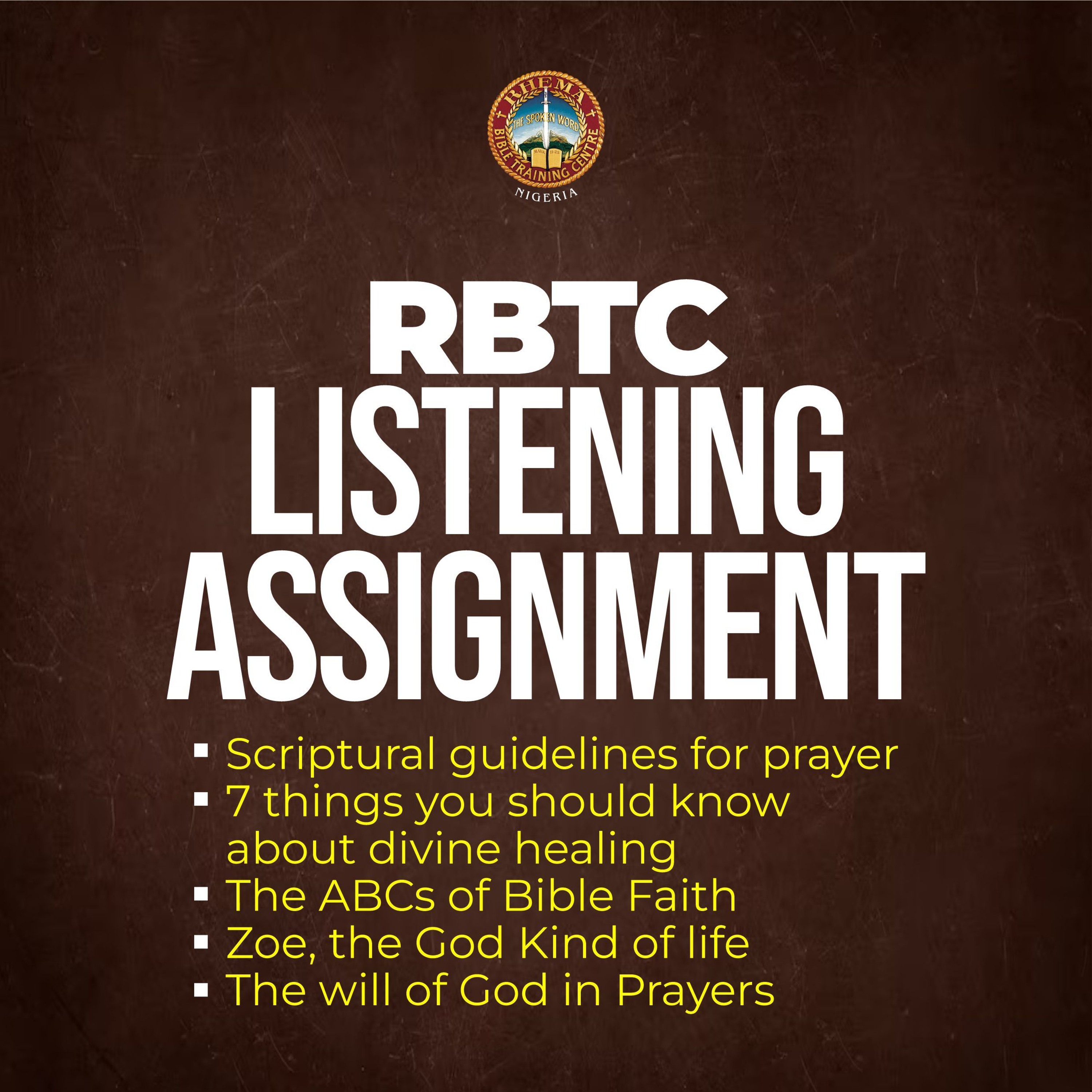 Scriptural Guidelines For Prayer - 01 - Agreement in Prayer