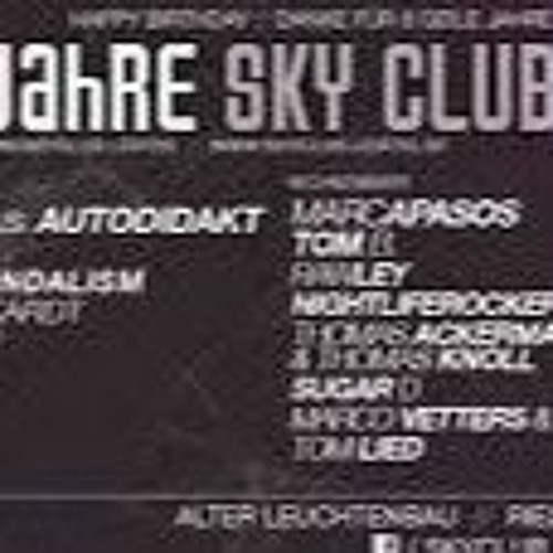 Tom B. @ Sky Club Leipzig 18.03.2017