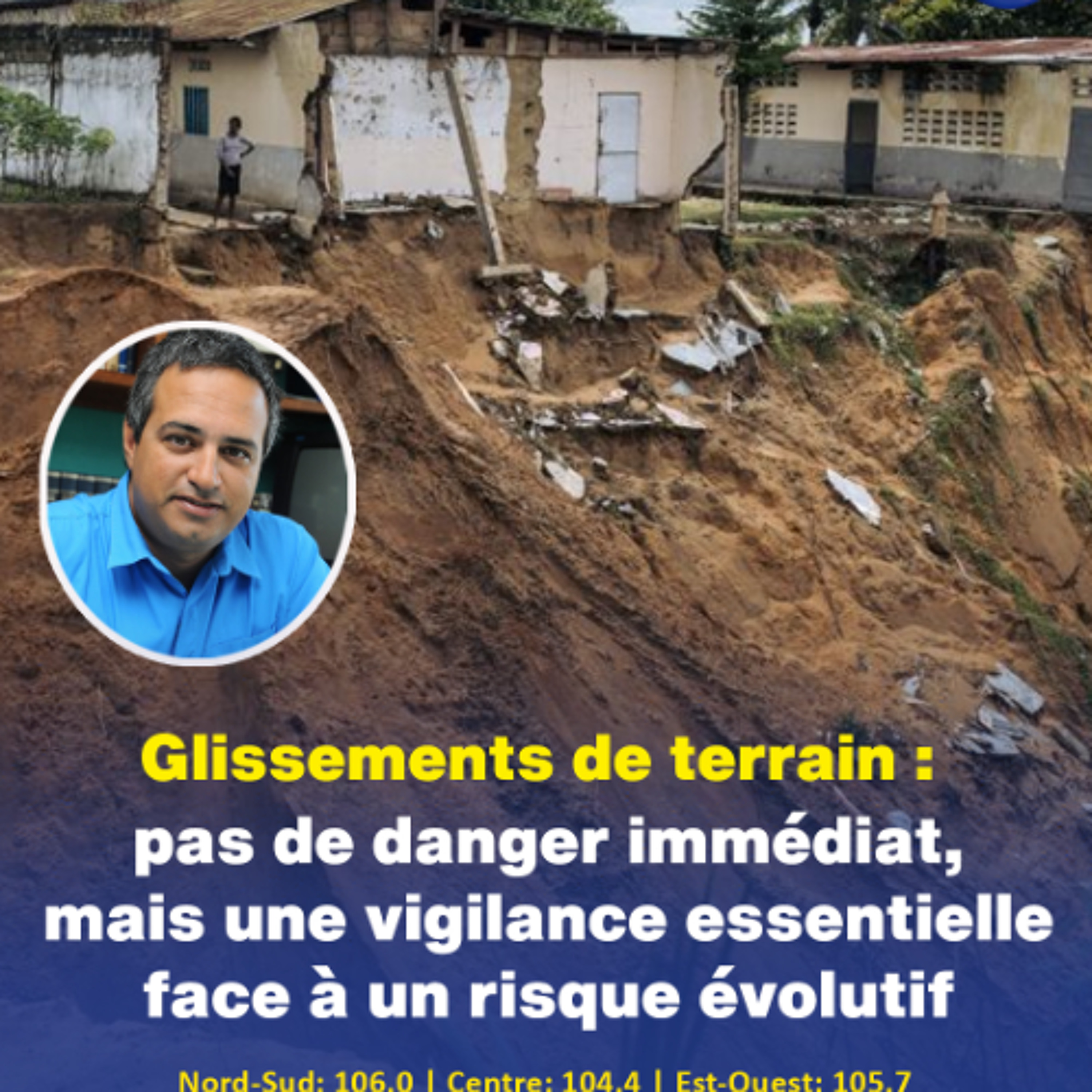 Glissements de terrain : pas de danger immédiat, mais une vigilance essentielle face à un risque évolutif