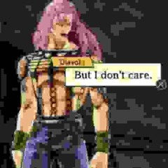 his name is diavolo and he smokes crack
