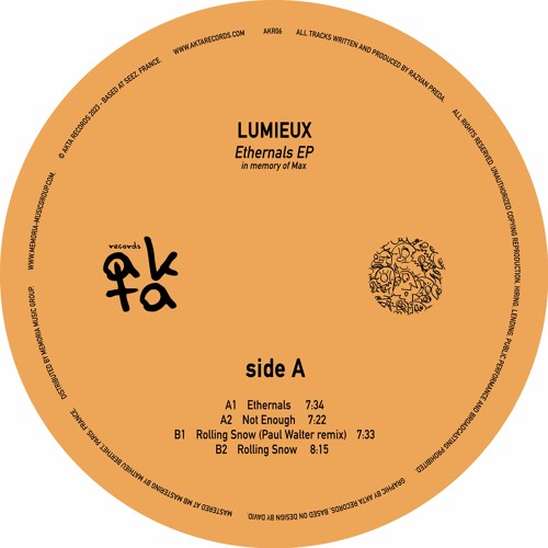 AKR06 / B1 : Lumieux - Rolling Snow - Paul Walter Remix