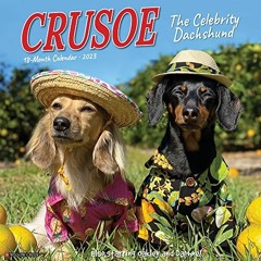 Access KINDLE PDF EBOOK EPUB Crusoe the Celebrity Dachshund 2023 Wall Calendar by  Ryan Beauchesne �