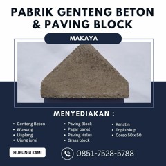 Agen Beli Genteng Beton Bekas Melayani Pasuruan