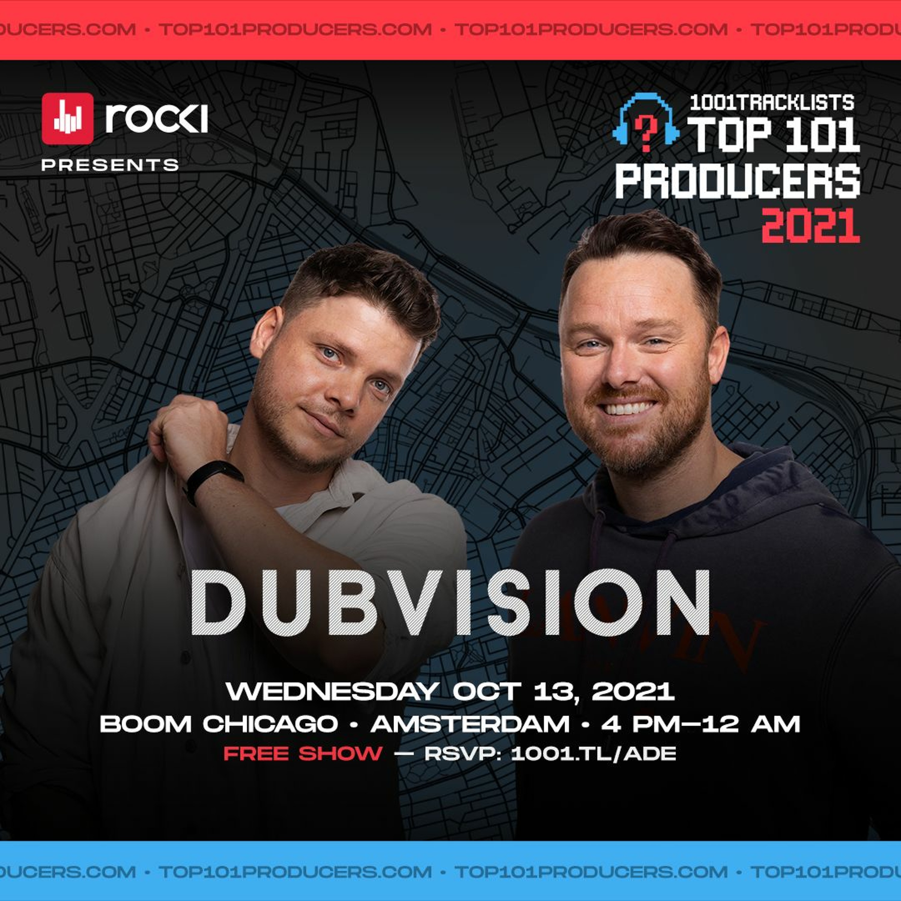 DubVision - LIVE @ 1001Tracklists x ROCKI Present: Top 101 Producers 2021 ADE Celebration episode artwork