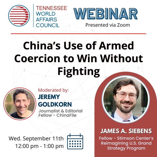 China's Use of Armed Coercion to Win Without Fighting