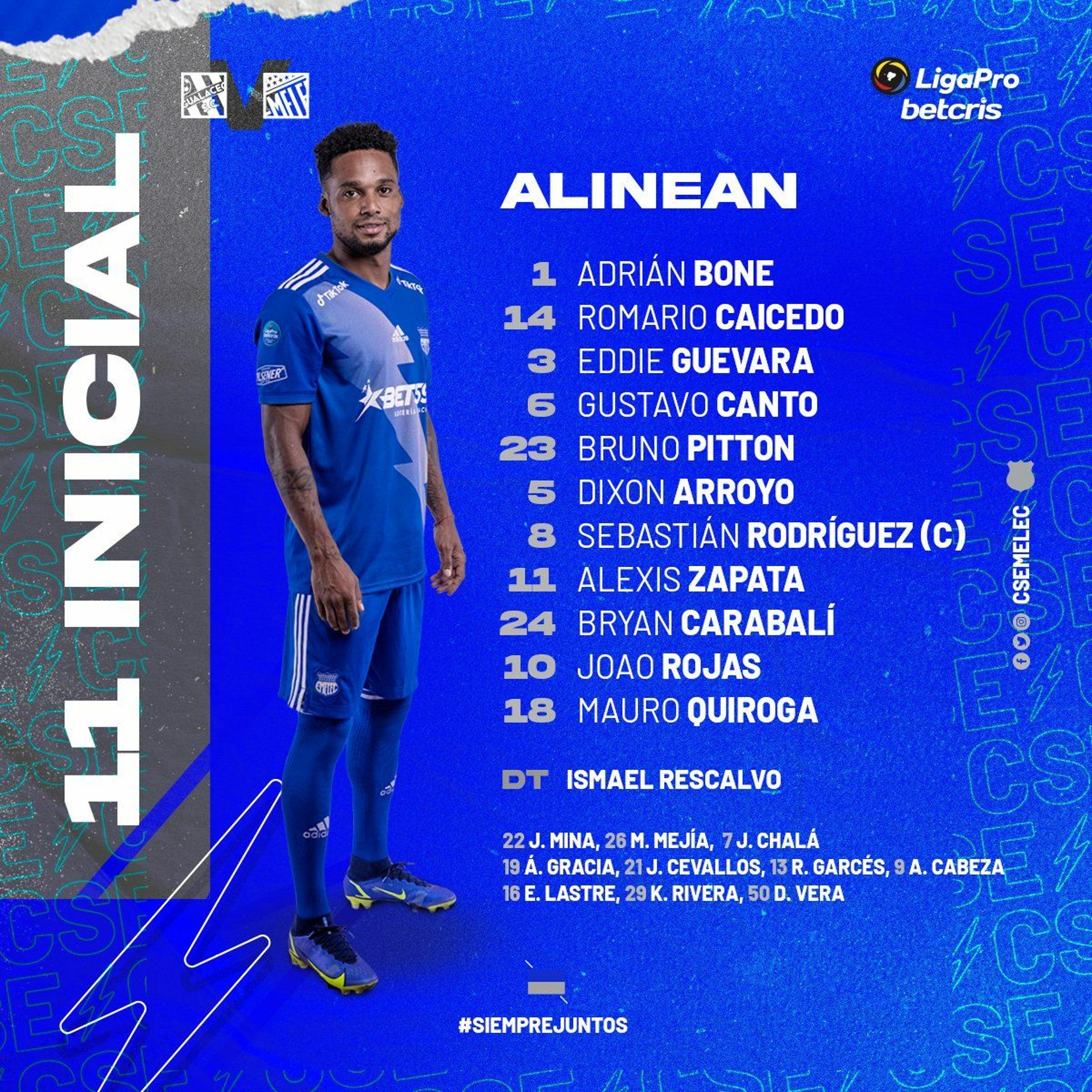 Portada de Emelec : Emelec emelexista