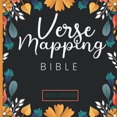 🥀Get [EPUB - PDF] Verse Mapping Bible Study Journal Daily Scripture Writing with 52 Week 🥀