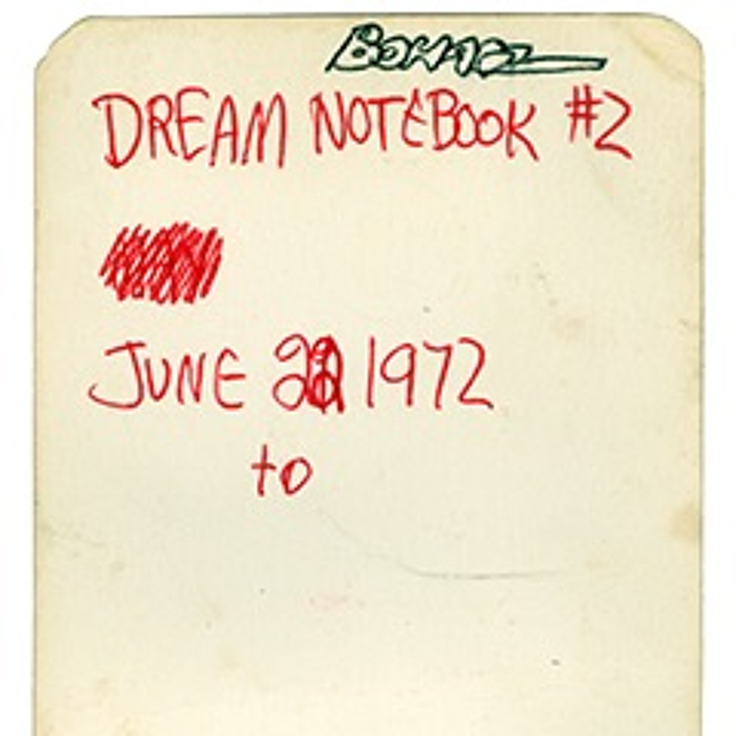 Journal Entry: June 23, 1972 episode artwork