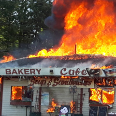 my bakery caught on fire