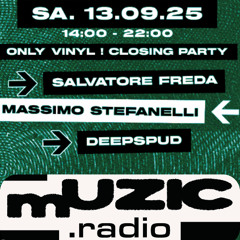 Live [vinyl mix] @ mUZIC.radio festival 2025 - Lausanne&Geneva/Switzerland