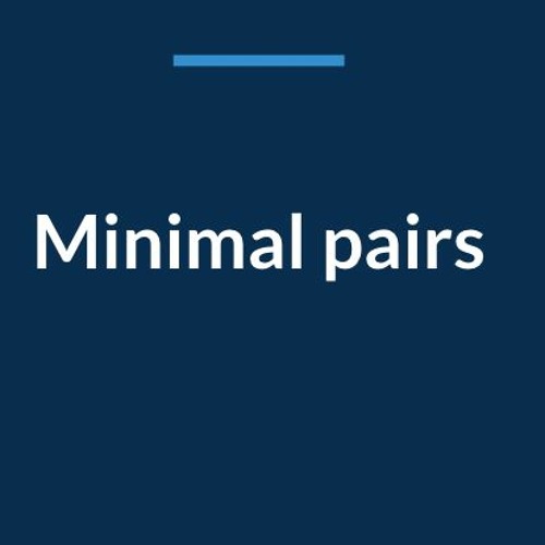 Stream episode Minimal pair audio by English Audios podcast ...