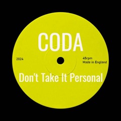 Don't Take It Personal - Free Download