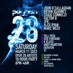 Alex Ryan Live @ Passion 28th Birthday - The Emporium, Coalville - 11.3.23
