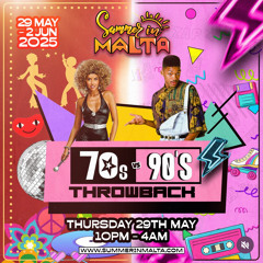 70s vs 90s Malta 🇲🇹 2025 HipHop X Uk X Garage Ft Dj Fleckzy