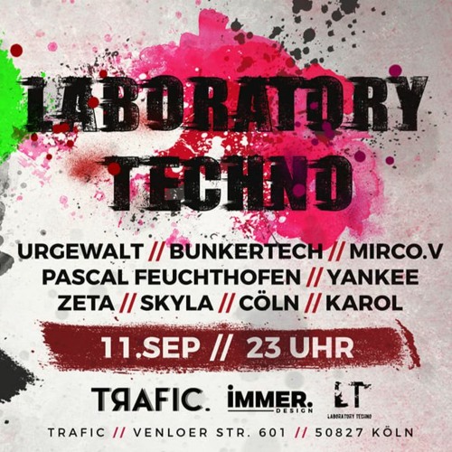 URGEWALT @ Laboratory Techno - Trafic, Cologne - 11.09.2021