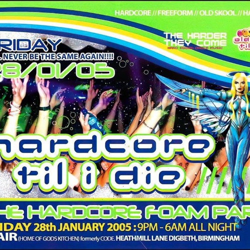 Sharkey @ HTID - Event 6 - The Hardcore Foam Party (28/01/2005)