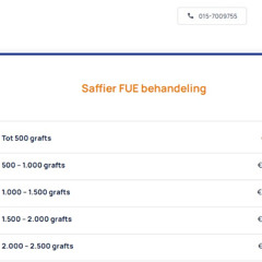 Saffier Haartransplantatie
