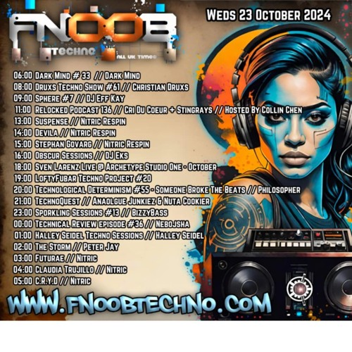 Nebojsha - Technical Review Episode 36 (Fnoob Techno Radio) [23.10.2024]
