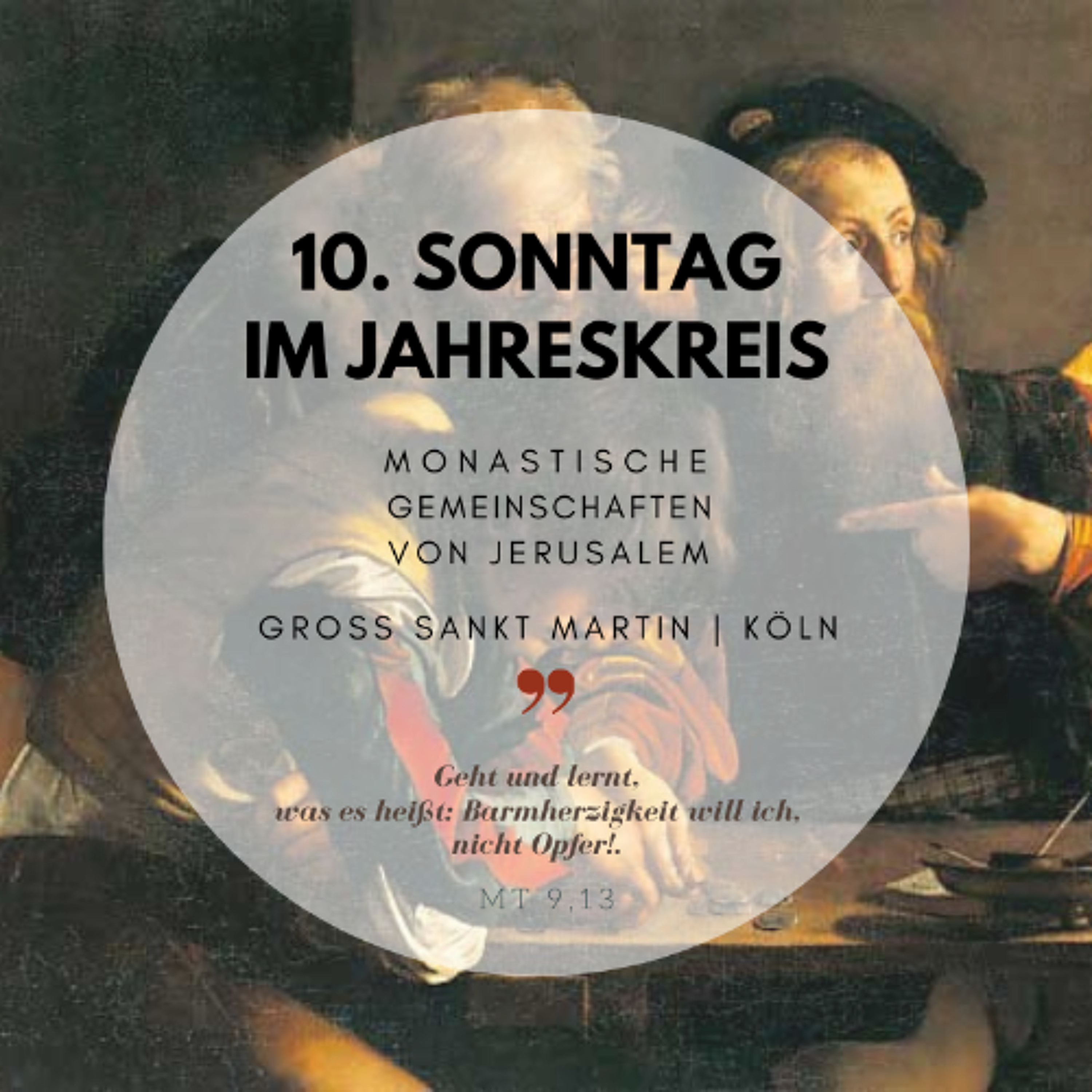 Wortgottesdienst inkl. Predigt (Pfr. Christian Ott) | 7.6.26 | 10. So. im Jahreskreis | Jerusalemgemeinschaften episode artwork
