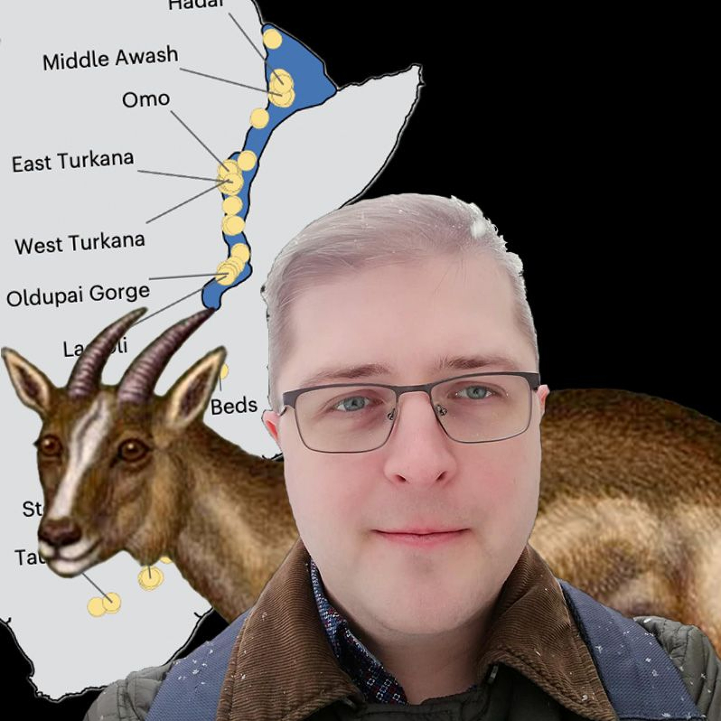 Planeta ant delno #28: raudonoji karalienė, hominidai Afrikoje ir didelės šiltakraujų smegenys episode artwork