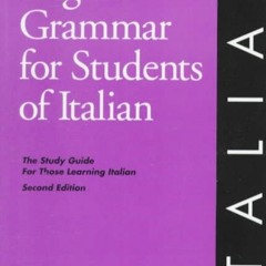 English Grammar For Students Of Italian
