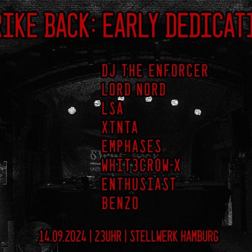 XTNTA@ Strike Back: Early Dedication 14.09.2024
