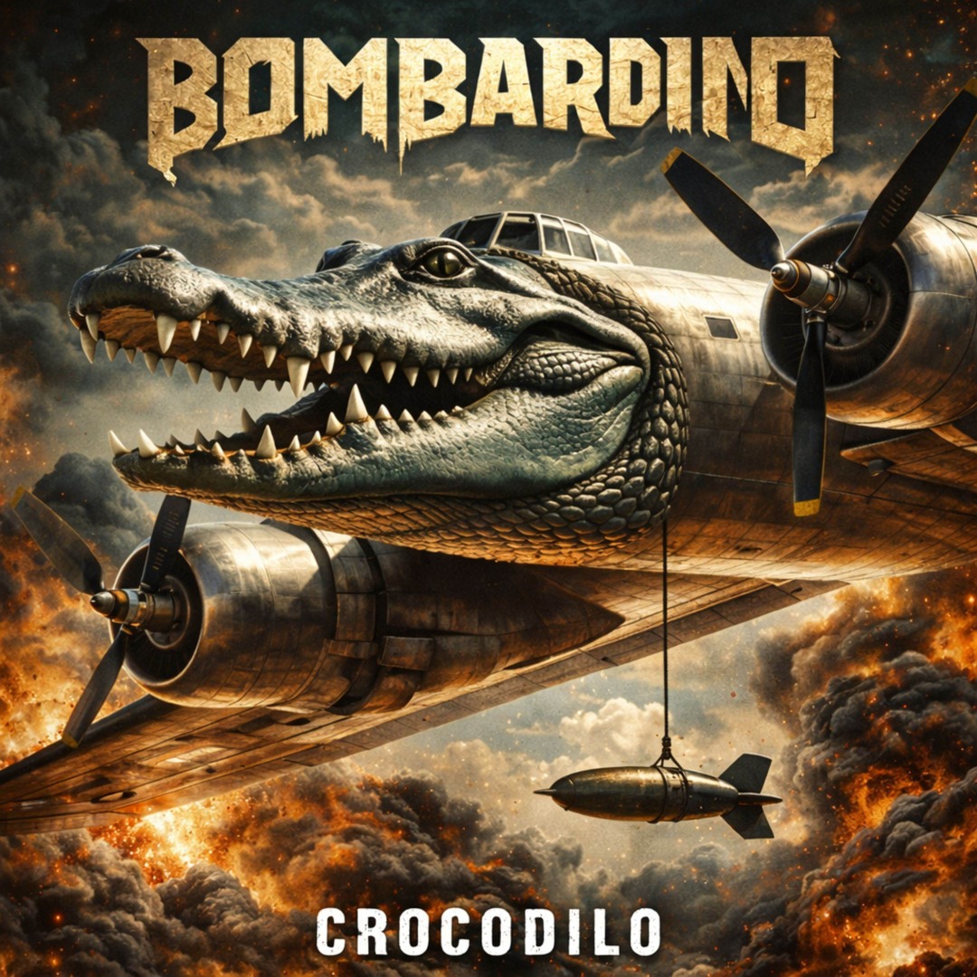 Stream Brainrot Italiano Music | Listen to BOMBARDINO CROCODILO (MUSIC ...