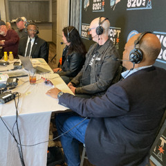 Chicago Mayor Brandon Johnson at WCPT's 20th Anniversary Broadcast