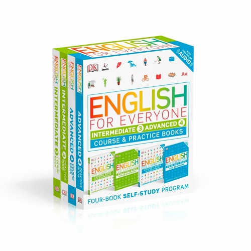 Read English for Everyone: Intermediate to Advanced Box Set - Level 3 & 4 :