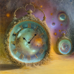 Time draggles warmly by