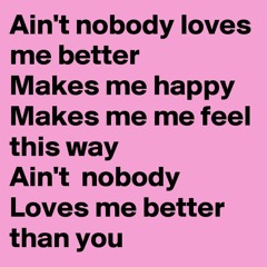 Absolution - Ain’t Nobody (Loves Me Better)