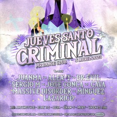 Eloy F.G @ MR Dance Club - Jueves Santo Criminal (06-04-23)