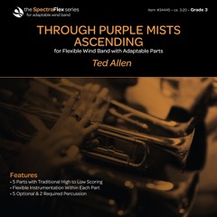 Through Purple Mists Ascending (Flex Band Gr. 3) - Ted Allen