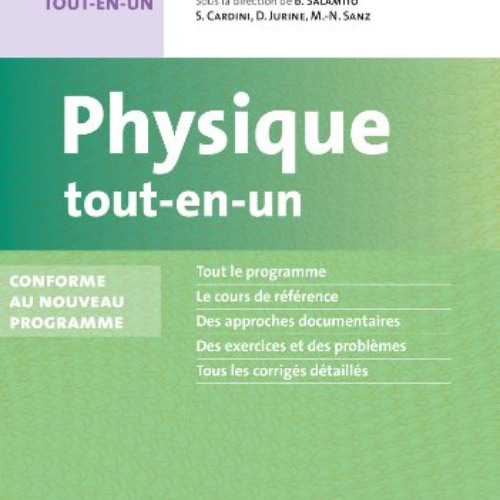 Get EBOOK ✉️ Physique tout-en-un PCSI - 4e éd. - Conforme au nouveau programme: Confo