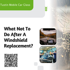 What Not To Do After A Windshield Replacement?
