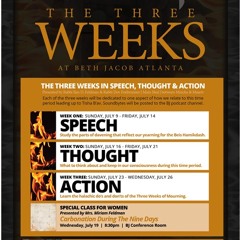 Three Weeks in Speech: Ritzei 3 - The Alter of the Mouth