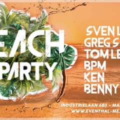 Dj Benny Warming up Retro Beachparty @ Eventhall ME
