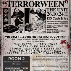 GLITCHGIRL TERROR/HARD/CORE DJ SET - TERRORWEEN @THE UNIT 26\10\24