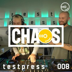 t e s t p r e s s : LIVE FROM CHAOS 008