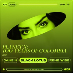 HÖR BERLIN: 100 Years of Colombia - Black Lotus
