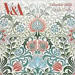 [FREE] PDF 📰 V&A Arts & Crafts - Mini Wall Calendar 2020 (Art Calendar) by Flame Tre