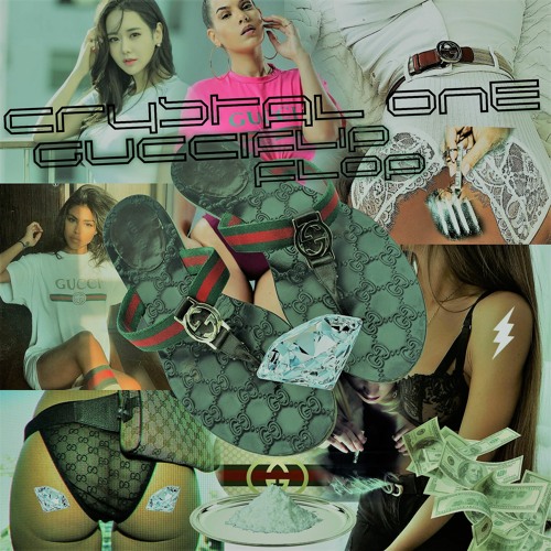 CRYSTAL ONE - GUCCI FLIP FLOP